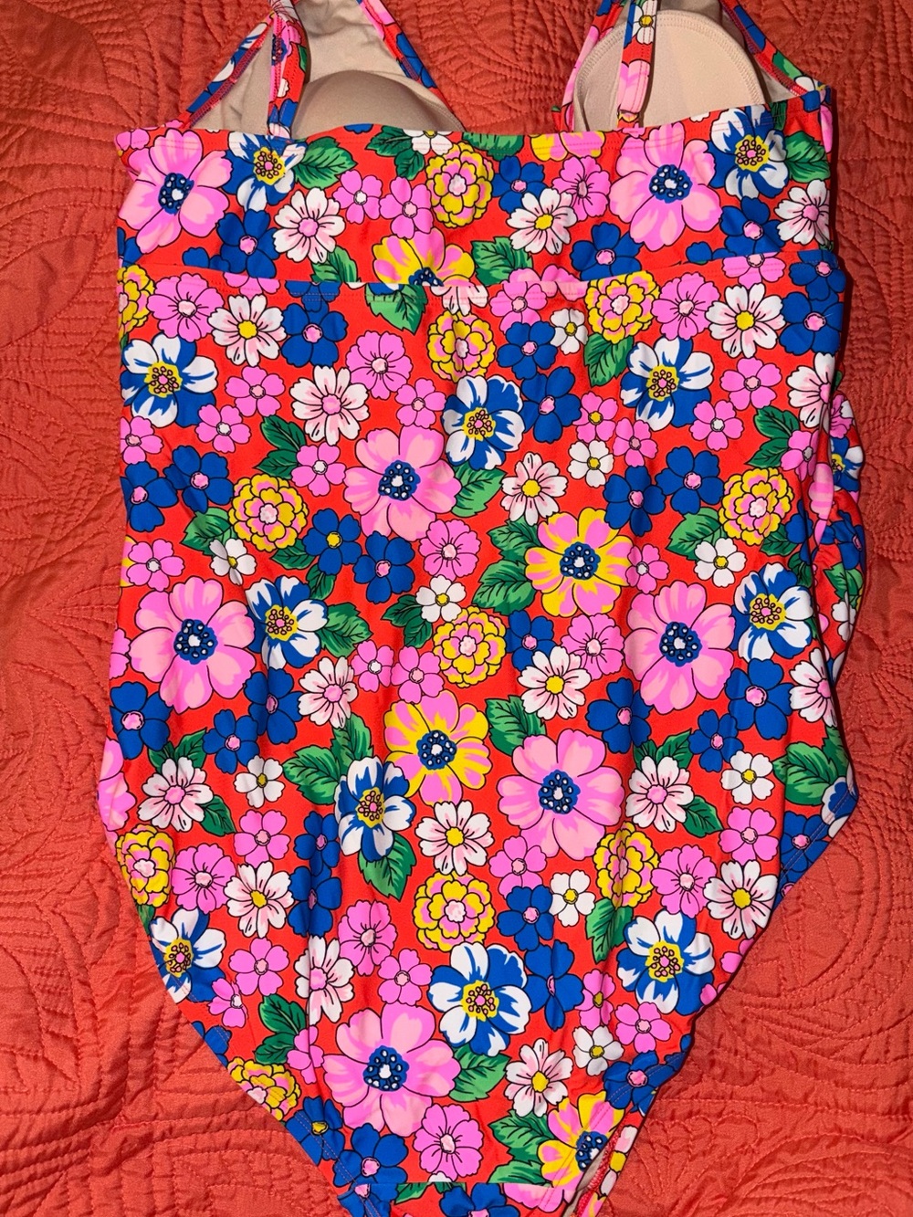 Maternity One Piece Swimsuit - Picture 4 of 5